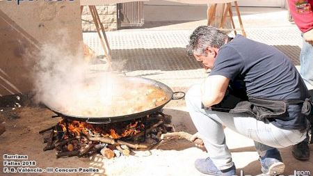 Burriana - Fallas 2018 - F. Valencia - III Concurso Paellas
