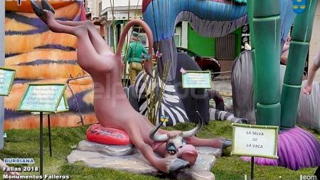 Burriana - Fallas 2018 - Monumentos Falleros