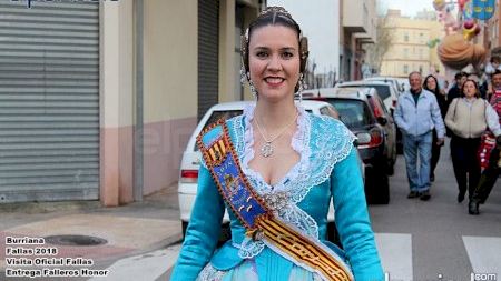 Burriana - Fallas 2018 - Visita Oficial - Fallers d'Honor