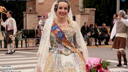 Burriana - Fallas 2018 - Ofrenda Pasacalle - 1