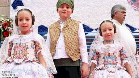 Burriana - Fallas 2018 - Ofrenda Tapiz - 2