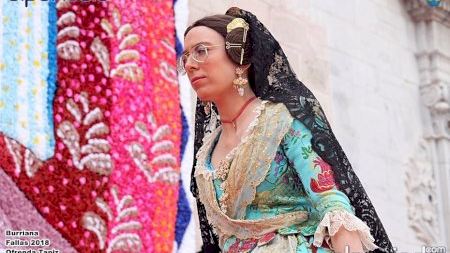 Burriana - Fallas 2018 - Ofrenda Tapiz - 3