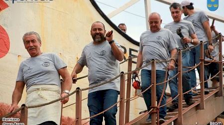 Burriana - Parada técnica del Open Arms