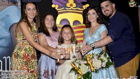 Burriana - Fallas 2019 - Proclamación Falleras Mayores Barri Valencia