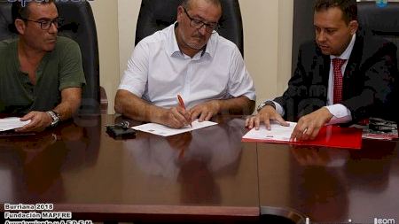 Burriana - Acuerdo Fundación MAPFRE - Ayuntamiento - A.F.D.E.M.