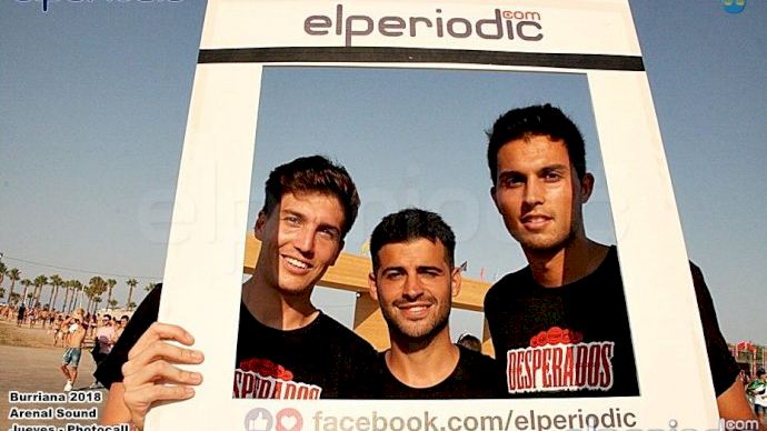 Burriana - Arenal Sound - Jueves -Photocall