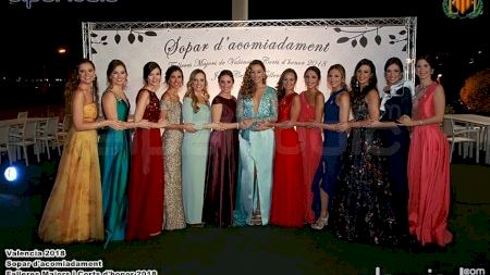 València - Fallas 2018 -  Sopar Acomiadament FFMM i Corts d'Honor