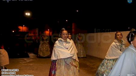 Burriana - Fallas 2018 - Despedida y Baile Reinas Falleras y Cortes de Honor