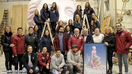 València - Fallas 2019 - Visita Falla Municipal