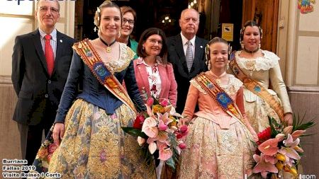 Burriana - Fallas 2019 - Visita a Caixa Rural Burriana