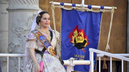 Burriana - Fallas 2019 - Ofrenda Tapiz - 1