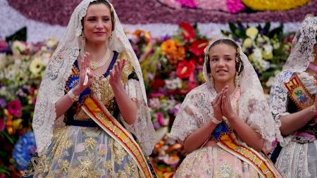 Burriana - Fallas 2019 - Ofrenda Tapiz -6