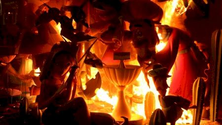 Burriana - Fallas 2019 - "Cremà" Fallas Infantiles