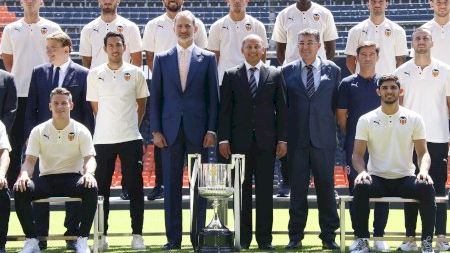 València - Recepció SM Felipe VI al Valencia C.F.
