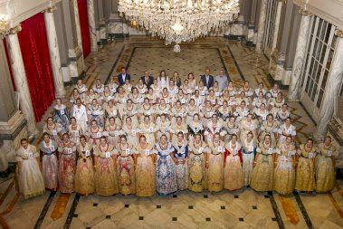 València - Falles 2020 - Visita Candidates FFMM al Ajuntament