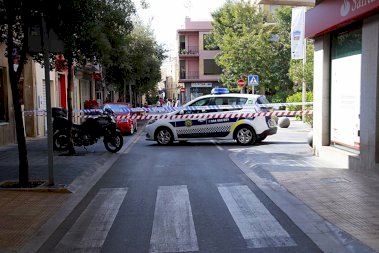 Almassora - Accidente Calle San Salvador