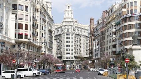 Primer dia d'estat d'alerta a València