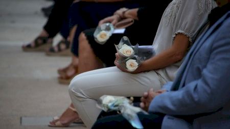 Homenaje en Burriana a las víctimas del covid