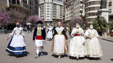 Una València sense les seues falles en la setmana gran