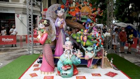 Falles 2021 València: Plantà Falles Infantils
