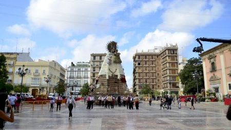 Fallas València 2021: Ofrena a la Mare de Déu - Dissabte vesprada - 01 (16:45h-17:45h)