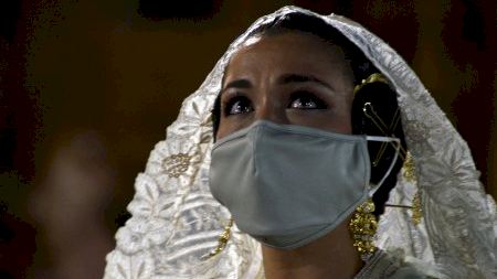 Fallas València 2021: Ofrena a la Mare de Déu - Dissabte vesprada - 06 (19:40h-20:05h)