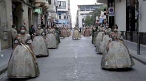 Falles Burriana 2021: Visita de les Reines Falleres i entrega de fallers d'honor