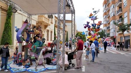 Falles Burriana 2021: Monuments fallers