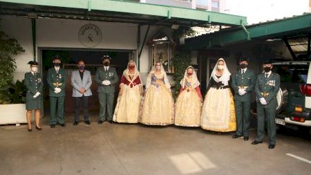 Falles Burriana 2021: Ofrena - Guardia Civil