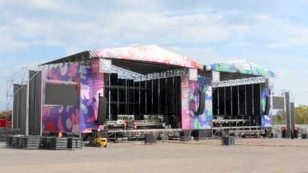 Instalaciones SanSan Festival Benicàssim 2021