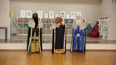 Visita de los Reyes Magos al CEE Pla Hortolans