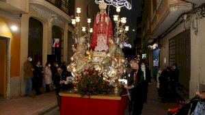 Sant Blai en Burriana: Trasllat del sant a l'ermita