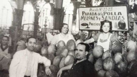 Un segle d'història del Mercat Central de València en imatges