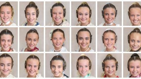 Falles València 2023: Candidates Fallera Major Infantil