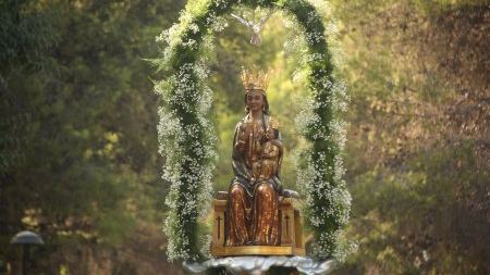 Mare de Déu de Gràcia 2022. Trasllat imatge i ofrena - 01