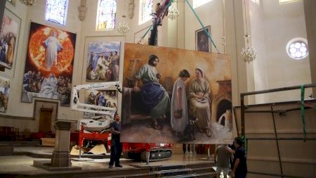 Culminat el retaule de la Cocatedral de Santa María de Castelló