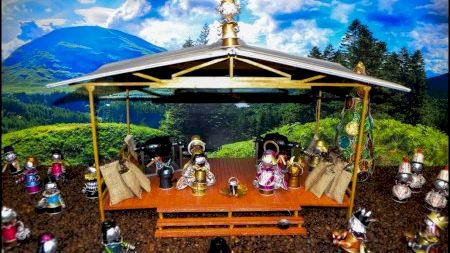 Betlem de càpsules de café