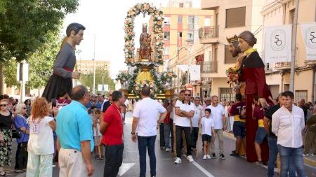 Mare de Déu de Gràcia 2023. Ofrenda i retorn de la imatge - 01
