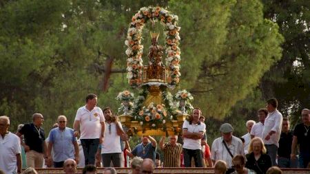 Mare de Déu de Gràcia 2023. Ofrenda i retorn de la imatge - 02