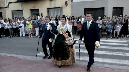 Ofrena de flors a la Mare de Déu del Xiquet Perdut de Les Alqueries 2023