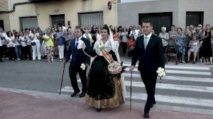 Ofrena de flors a la Mare de Déu del Xiquet Perdut de Les Alqueries 2023