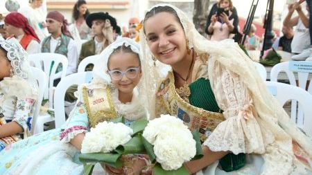 Ofrenda de flores a la Virgen de la Paciencia de Oropesa del Mar 2023