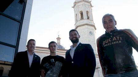 Acto de homenaje al piloto burrianense de Moto2 Sergio García Dols