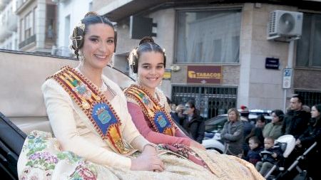 Pasacalle y bendición de animales por Sant Antoni en Burriana 2024