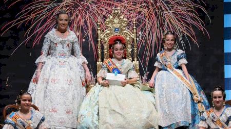 Falles Borriana 2024: Pleitesia a la Reina Fallera Infantil