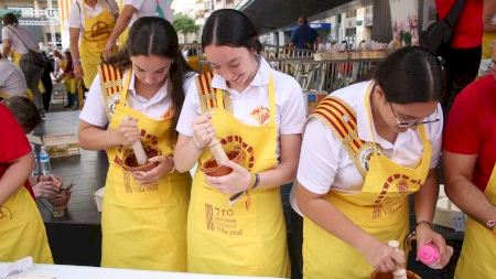 Sant Pasqual 2024. Elaboració d'allioli