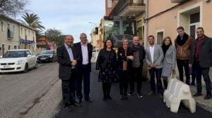 La Generalitat mejora la seguridad vial y la movilidad peatonal en la travesía de la CV-724 en La Xara