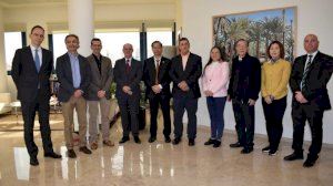 Una delegación del Instituto de Enseñanza Superior Politécnico de Deportes de Guangzhou (China) visita la UMH