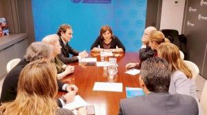 Bonig ofrece a Puig y Sagredo el apoyo del PPCV paras aprobar proyectos que impulsen el empleo como Intu Mediterrani