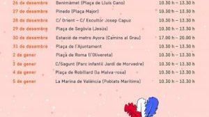 La missatgera Caterina i la Bústia Reial visiten 13 punts diferents de la ciutat - (foto 2)